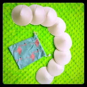New Washable Organic Breast Pads